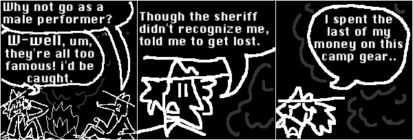 The panel of the comic